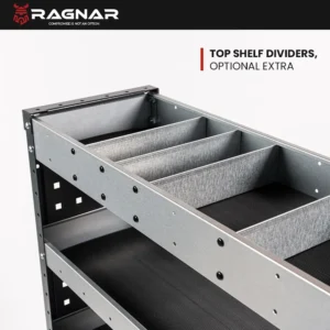 3 * Top Shelf Dividers for 200, 300 & 400 Internal Depth Shelves