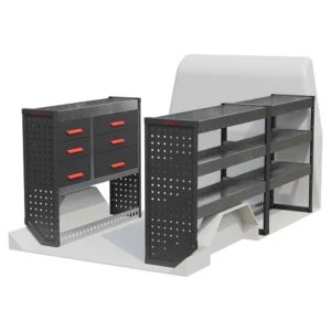 Citroen Dispatch 2016 Onwards L3 Model, Ragnar Pro Van Racking Range & Drawers Unit