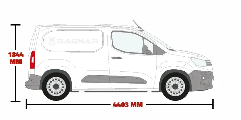 Citroen Berlingo L1 Medium Wheelbase 2018 Onwards