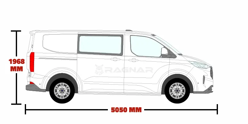 Ford Transit Custom L1 Crewcab 2023 Onwards
