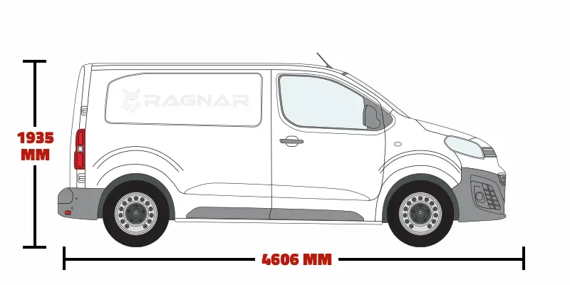 Citroen Dispatch L1 Short Wheelbase 2016 Onwards