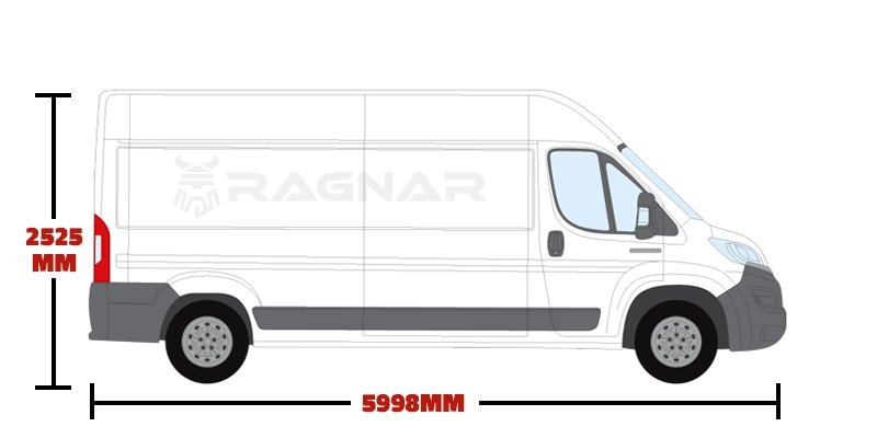 Fiat Ducato L3/H2 Long Wheelbase/High Roof 2006 Onwards