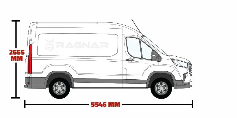 Maxus Deliver 9 Medium Wheelbase/Medium Roof L2/H2 2020 Onwards