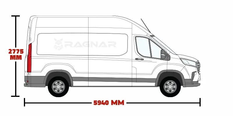 Maxus Deliver 9 L3/H3 Long Wheelbase/High Roof 2020 Onwards