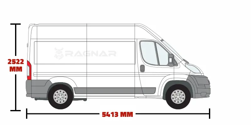 Citroen Relay L2/H2 Medium Wheelbase/High Roof 2006 Onwards