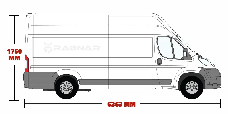 Citroen Relay L4/H3 Extra Long Wheelbase/Extra High Roof 2006 Onwards