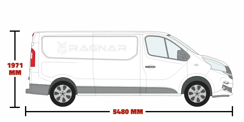 Fiat Talento L2/H1 Long Wheelbase/Low Roof 2016 to 2021