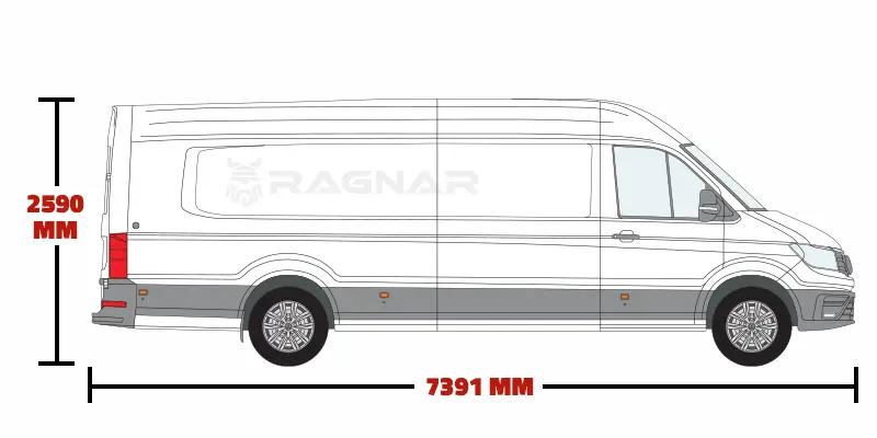 Volkswagen Crafter L5/H3 Long Wheelbase +/High Roof 2017 Onwards