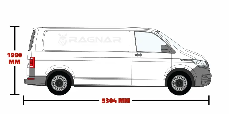 Volkswagen T6,T6.1, T28,T30 & T32 Transporter L2 Long Wheelbase 2015 Onwards